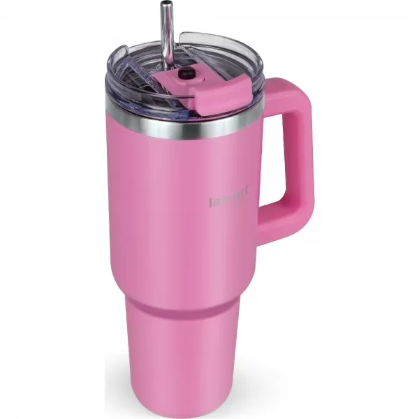 TERMOHRNEK RŮŽOVÝ 1,2L HUGE LAMART LT4095