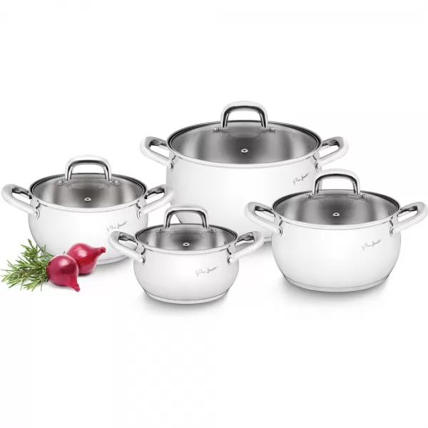 SET NÁDOBÍ 8KS NEREZ SHAPE LAMART LT1111