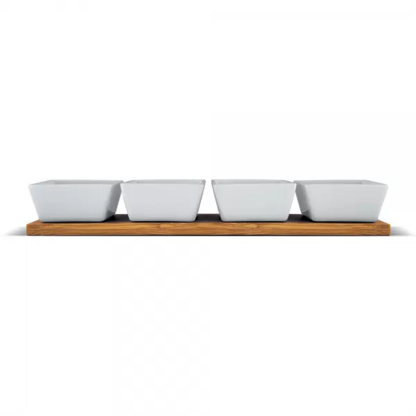 LT9020 SERV.MISKY 4KS 38X9 BAMBOO LAMART