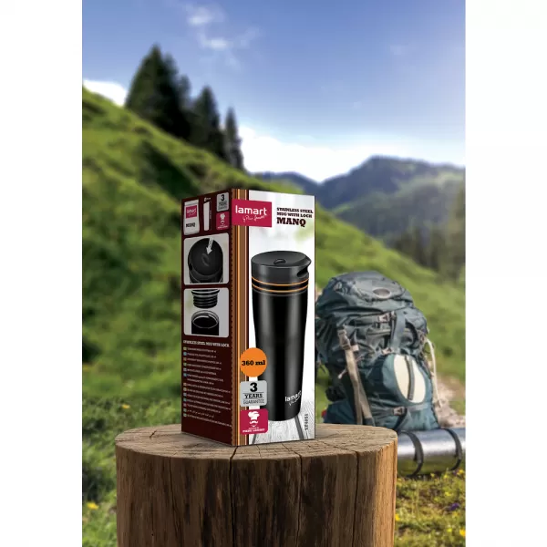 TERMOHRNEK 360 ČERN/ORA MANQ LAMART LT4051