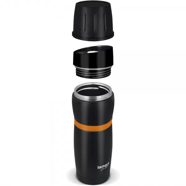 TERMOSKA 480 ČERN/ORAN CUP LAMART LT4054