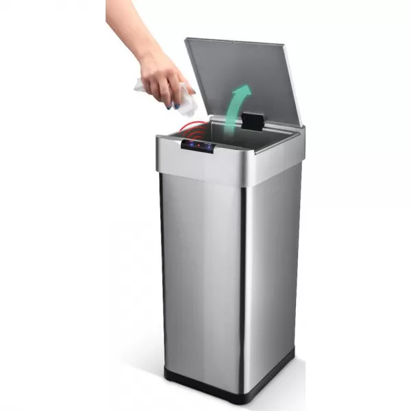 BEZDOTYKOVÝ KOŠ 50L USB SENSOR LAMART LT8129