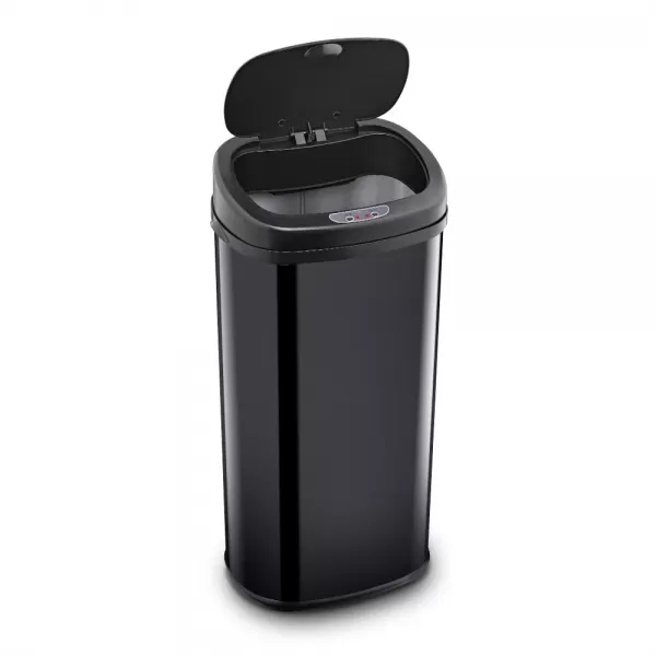 BEZDOT\KOVÝ KOŠ ČERNÝ 42L SENSOR LAMART LT8112